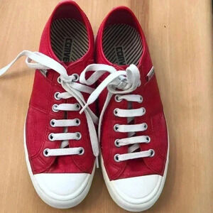 Converse Lady All-Star leather/canvas sneakers